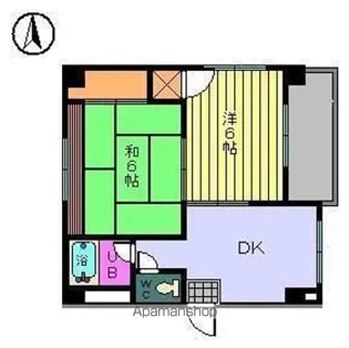 大森フラット室町【301号室】の間取り