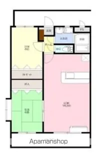 プチシャンス【2階】の間取り