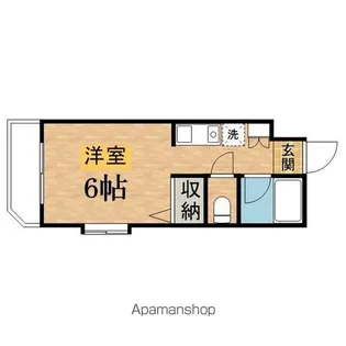 セゾン伊藤【201号室】の間取り