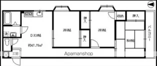 パークレジデンス鷺宮【3階】の間取り