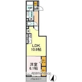 Unora【2階】の間取り