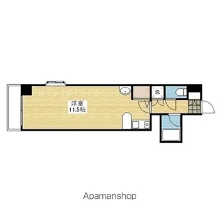 カサグランデ北久米【7階】の間取り