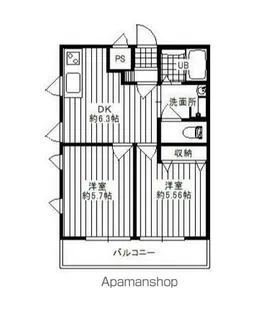 ダイヤモンドクレスト南柏【1階】の間取り