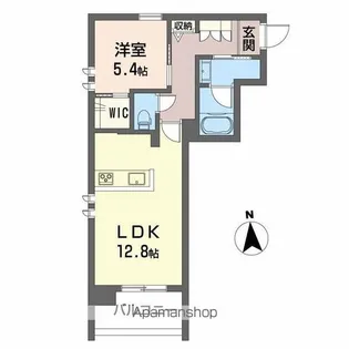 コンフォーザ虎丸【3階】の間取り