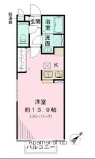 リバーサイドMINE【2階】の間取り