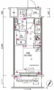 クラリッサ横浜シエル【3階】の間取り