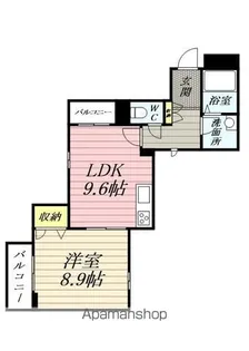 ARCHE I【302号室】の間取り