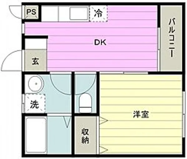グリーンパレスY【3階】の間取り