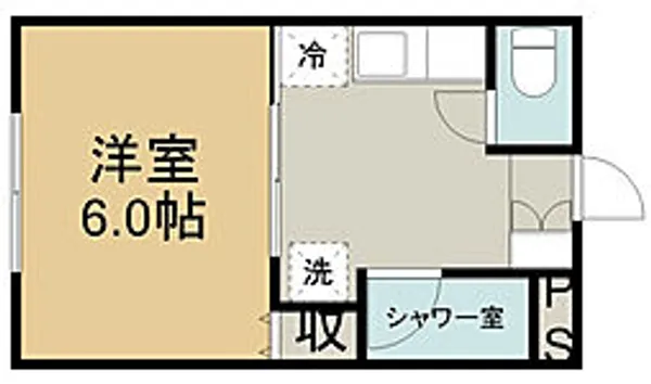 ブルーメ【1階】の間取り