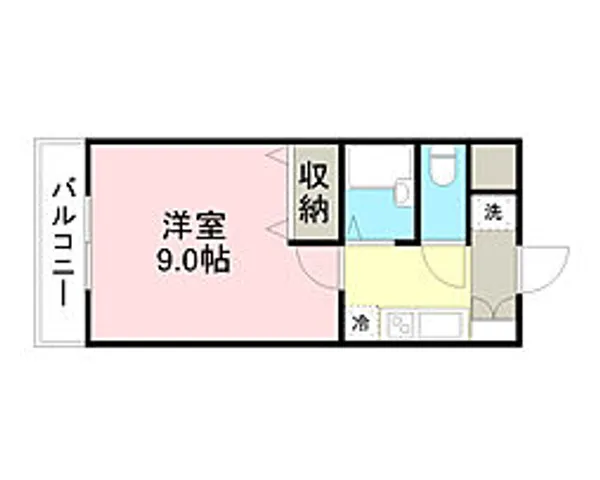 ソレアード【3階】の間取り