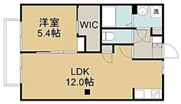 N・S II【1階】の間取り