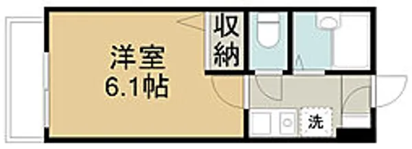 ローズコート【2階】の間取り