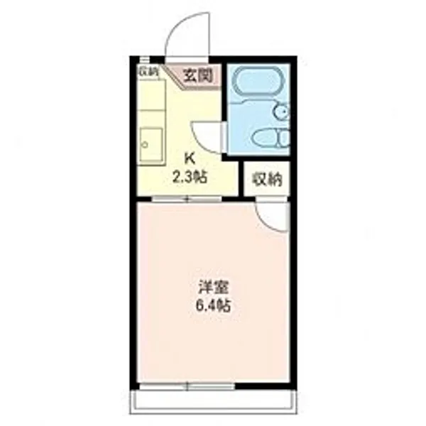 パークハイムM【2階】の間取り