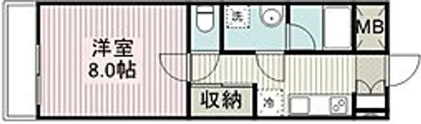 プランドールからもも【3階】の間取り