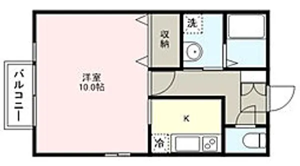 アメジストセージ【1階】の間取り
