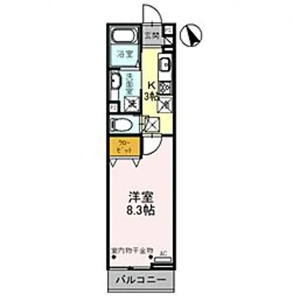 Poco a Poco【1階】の間取り