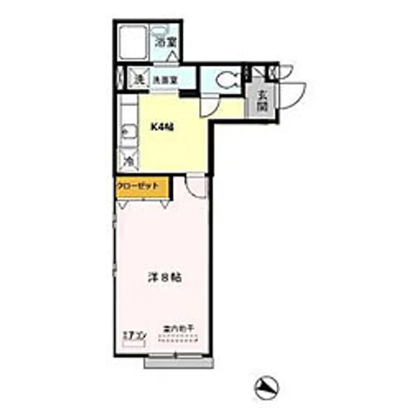 ヴェリタ サクラーレ【3階】の間取り