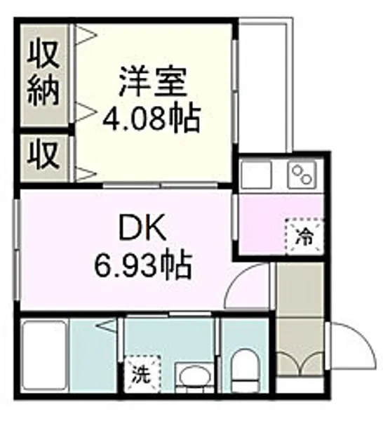 Chocola【3階】の間取り