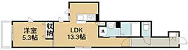 ヴェラ カステッロ【3階】の間取り