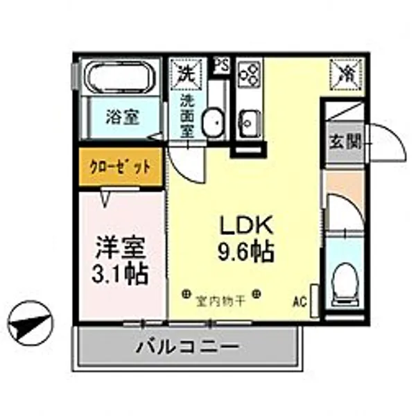 ソフィア【3階】の間取り