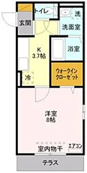 メゾンベール(南大塚)【1階】の間取り