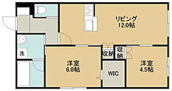 MARINE26【103号室号室】の間取り