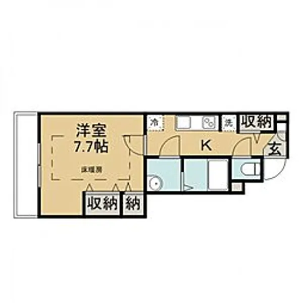 リブリ・ダーシェンカ【1階】の間取り