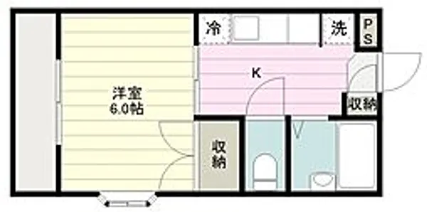 プリズムマンション【3階】の間取り