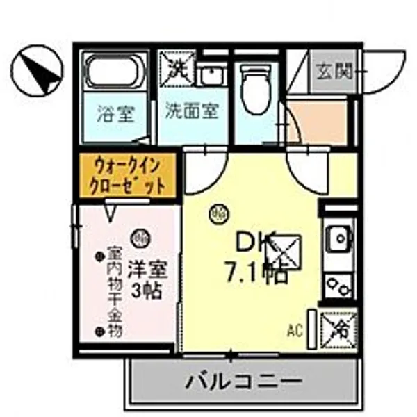 Kirsche【1階】の間取り