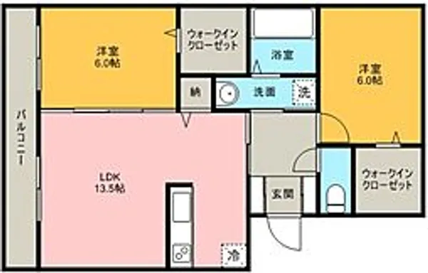 アステール【3階】の間取り