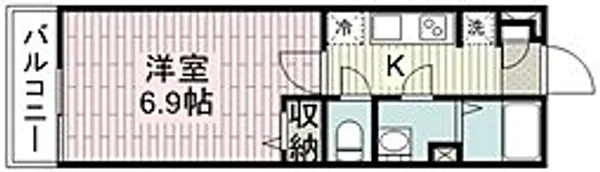リブリ・Kawagoe【3階】の間取り