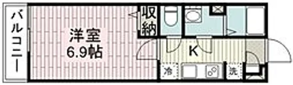 リブリ・Kawagoe【2階】の間取り