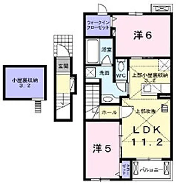 プラウド シティ 南大塚B【2階】の間取り