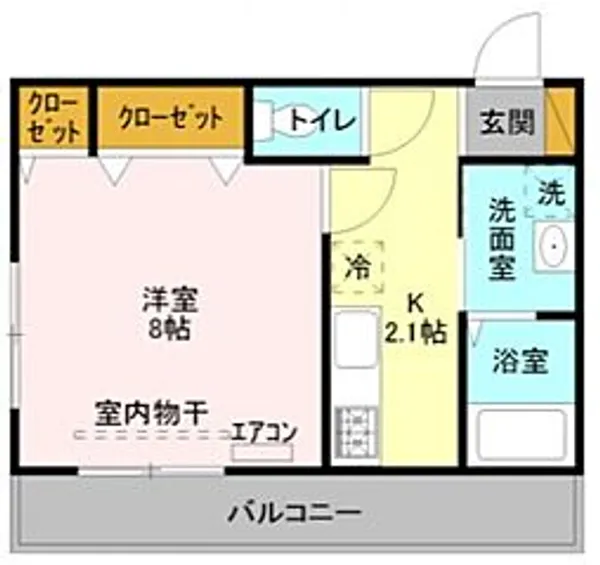 MフィールドV【4階】の間取り