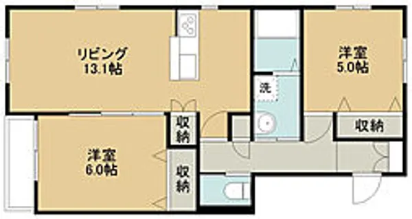 メゾン・アネシス【3階】の間取り