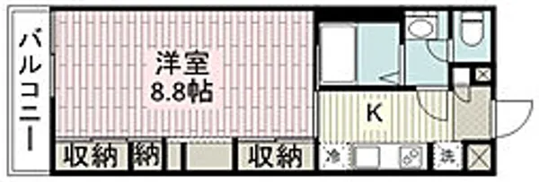 リブリ・プレゾン【1階】の間取り