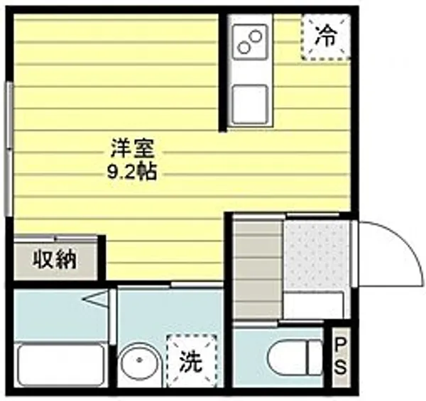 アイビー川越【1階】の間取り