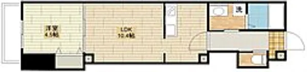 ルッソ ソレイユ 川越1番館【2階】の間取り