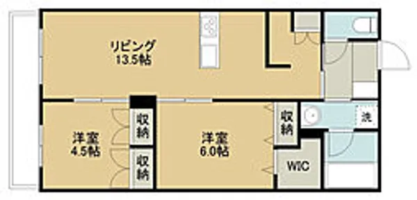 MAISON DE BONHEUR【1階】の間取り