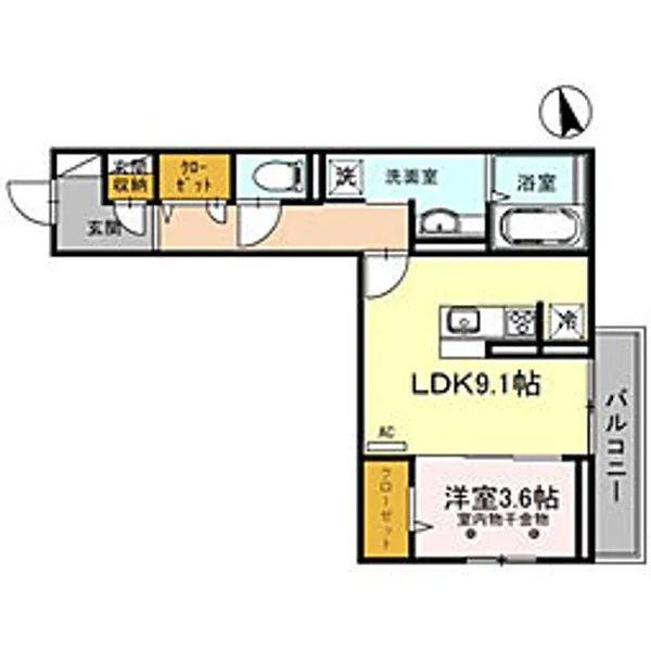 グレイス【3階】の間取り