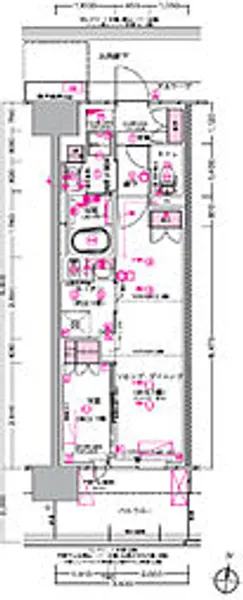 プラウド川越【2階】の間取り