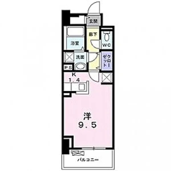 フィオーレ カンパネラ【1階】の間取り