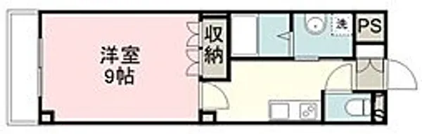 ミューズ・ガーデン【1階】の間取り