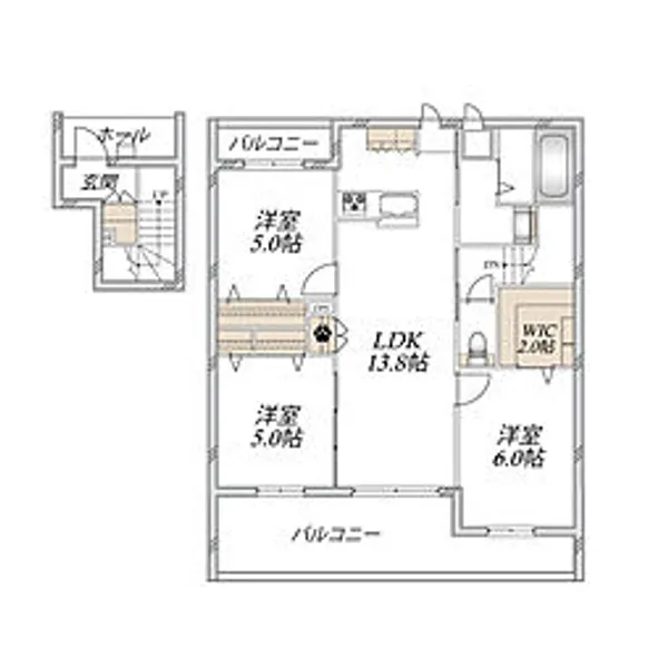 ダンケ【2階】の間取り