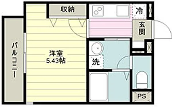 スフィーダみずほ台I【1階】の間取り