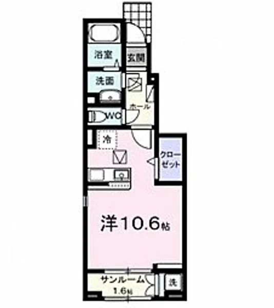 アヴァンセ【1階】の間取り