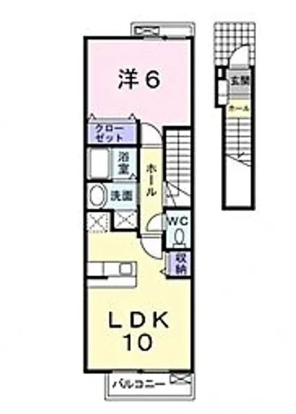 サニー・ハイターII【2階】の間取り