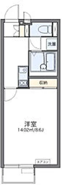レオネクストセレッサ【2階】の間取り