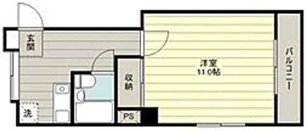 第2関根ビル【301号室号室】の間取り