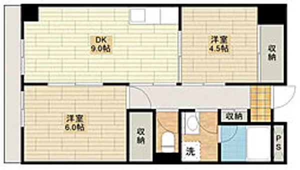 大久保ビル【5階】の間取り